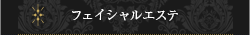 フェイシャルエステ